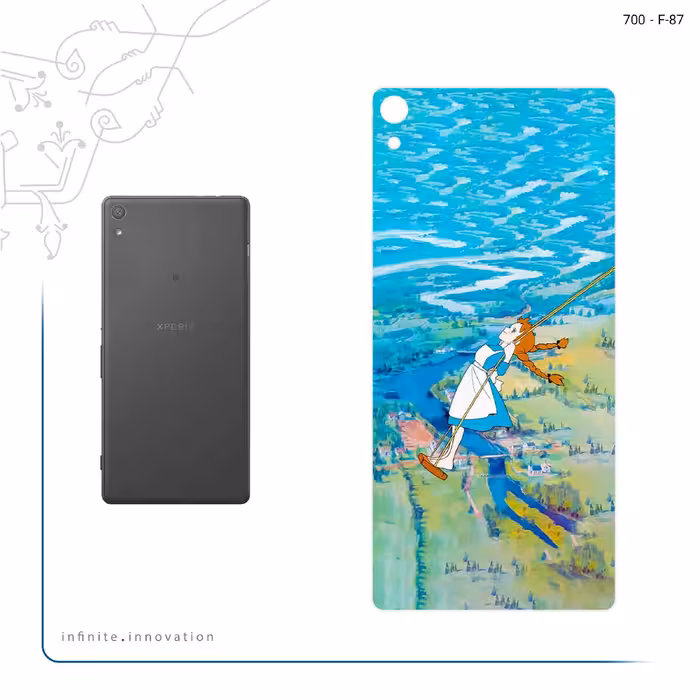 برچسب پوششی ماهوت مدل Anne Of Green Gables مناسب برای گوشی موبایل سونی Xperia XA Ultra