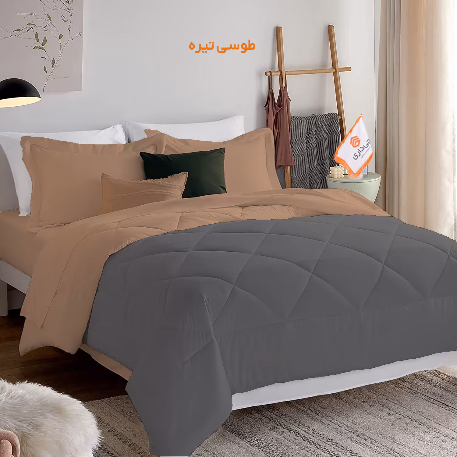 سرویس خواب چیداری مدل دورو کد n 120 یک نفره سه تکه