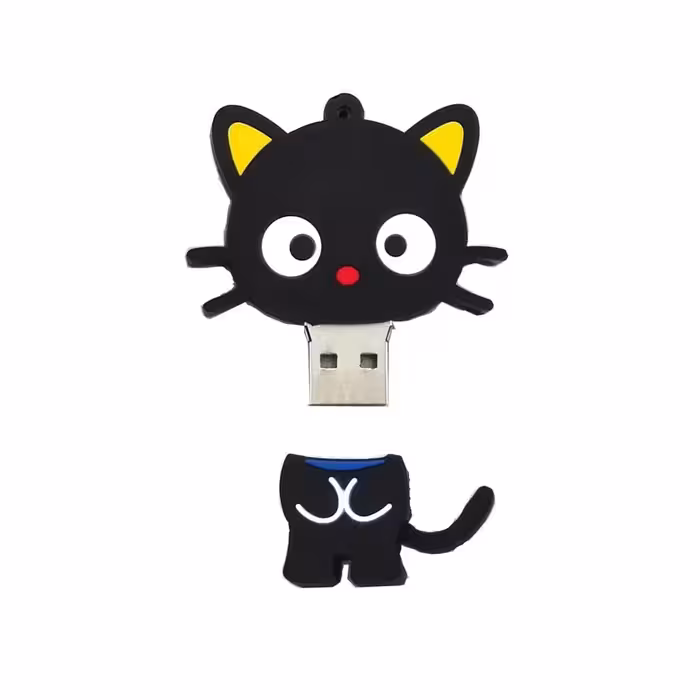 فلش مموری دایا دیتا طرح گربه مدل PF1055-USB3 ظرفیت 64 گیگابایت