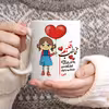 ماگ چاپریکا طرح مخاطب قلبم مدل فربد 