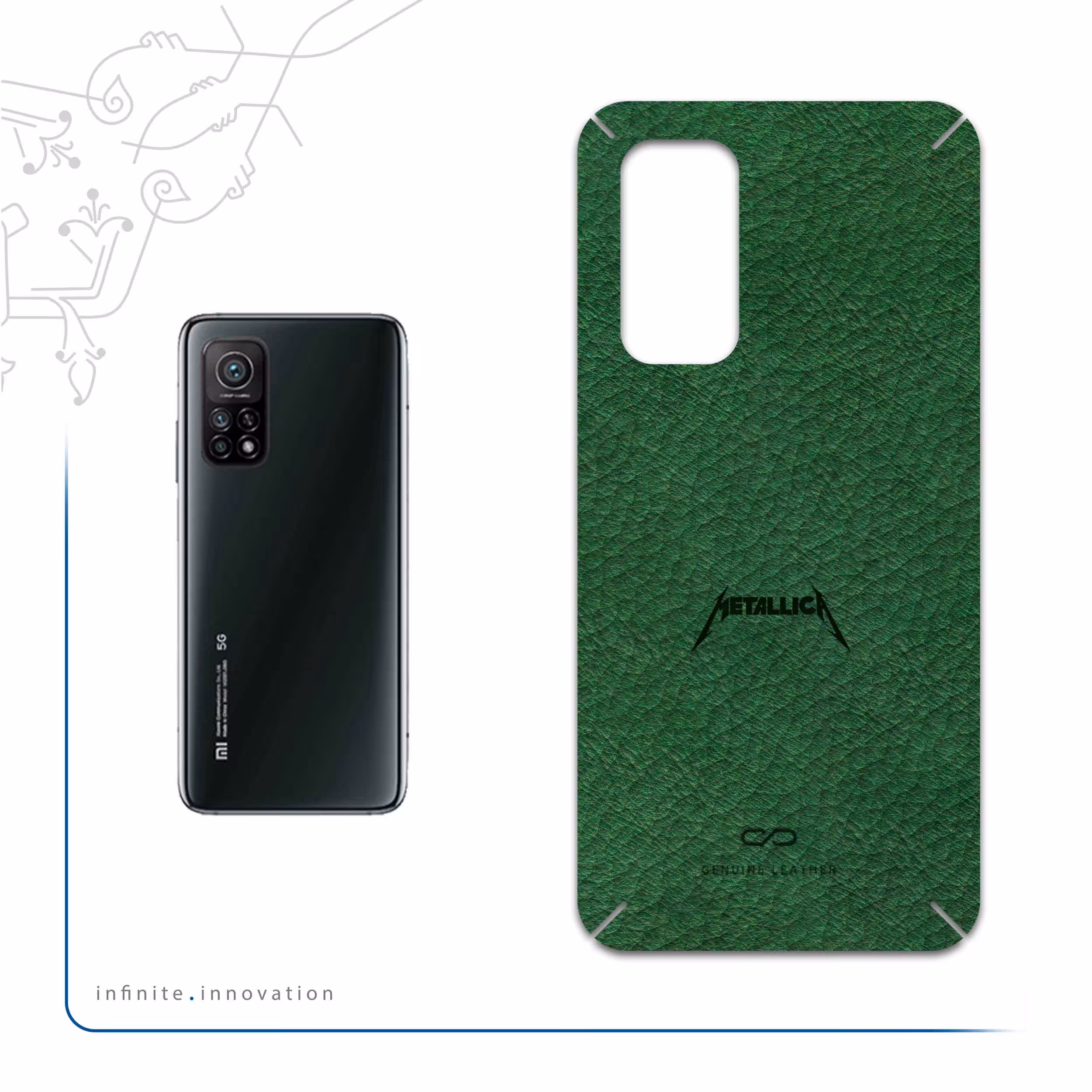 برچسب پوششی ماهوت مدل GL-MTLC مناسب برای گوشی موبایل شیائومی Mi 10T 5G