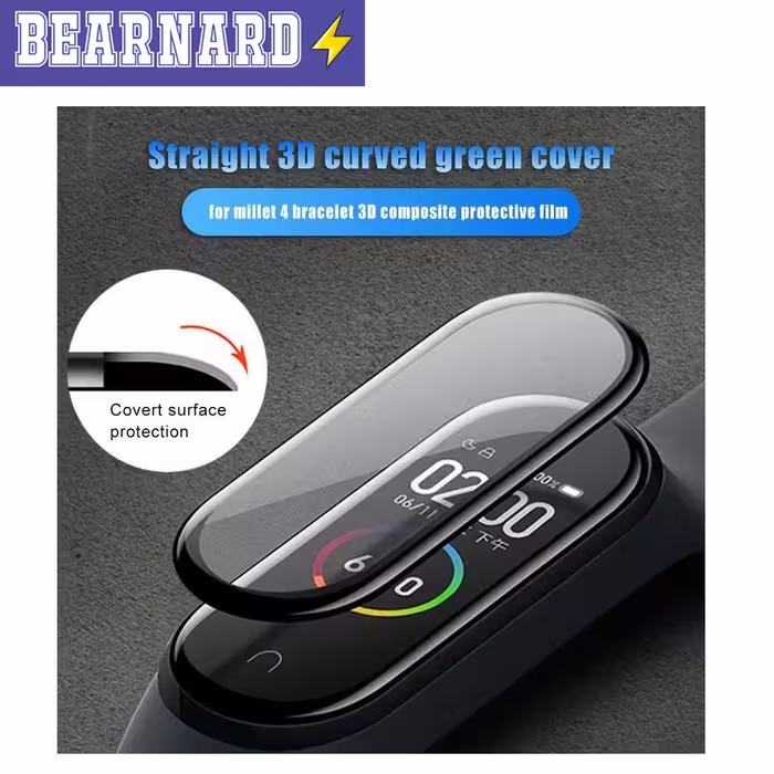 محافظ صفحه نمایش نانو برنارد مدل NBR مناسب برای ساعت هوشمند شیائومی Mi Band 7
