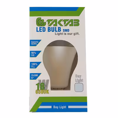  لامپ ال ای دی 18 وات تک تاب مدل ST.L018 پایه E27