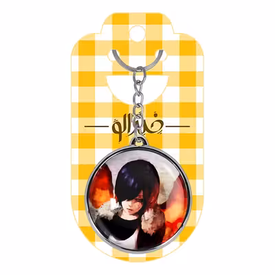 جاکلیدی خندالو طرح تاکی تاچیبانا و توکا کریشیما انیمه یورنیم مدل دوطرفه کد 1626416257