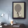 تابلو مدل مینیمال Alexa کد m2422-b
