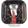پیش دستی و لیوان یکبار مصرف مستر تم مدل کروات بسته 20 عددی