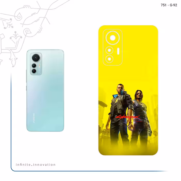 برچسب پوششی ماهوت مدل Cyberpunk Game Series مناسب برای گوشی موبایل شیائومی 12 Lite