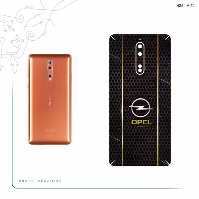 برچسب پوششی ماهوت مدل OPEL مناسب برای گوشی موبایل نوکیا 8