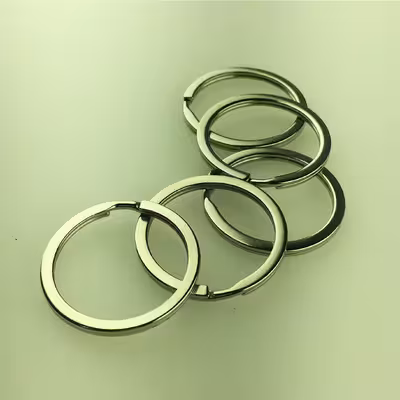 حلقه جاکلیدی مدل دولا تخت کد STL5 بسته 5 عددی