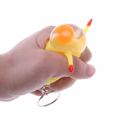 جاکلیدی دنیای سرگرمی های کمیاب مدل مرغهای تخم گذار مجموعه 2 عددی