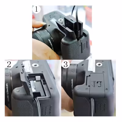 شارژر باتری دوربین مدل برق مستقیم EN-EL14-AC-EU