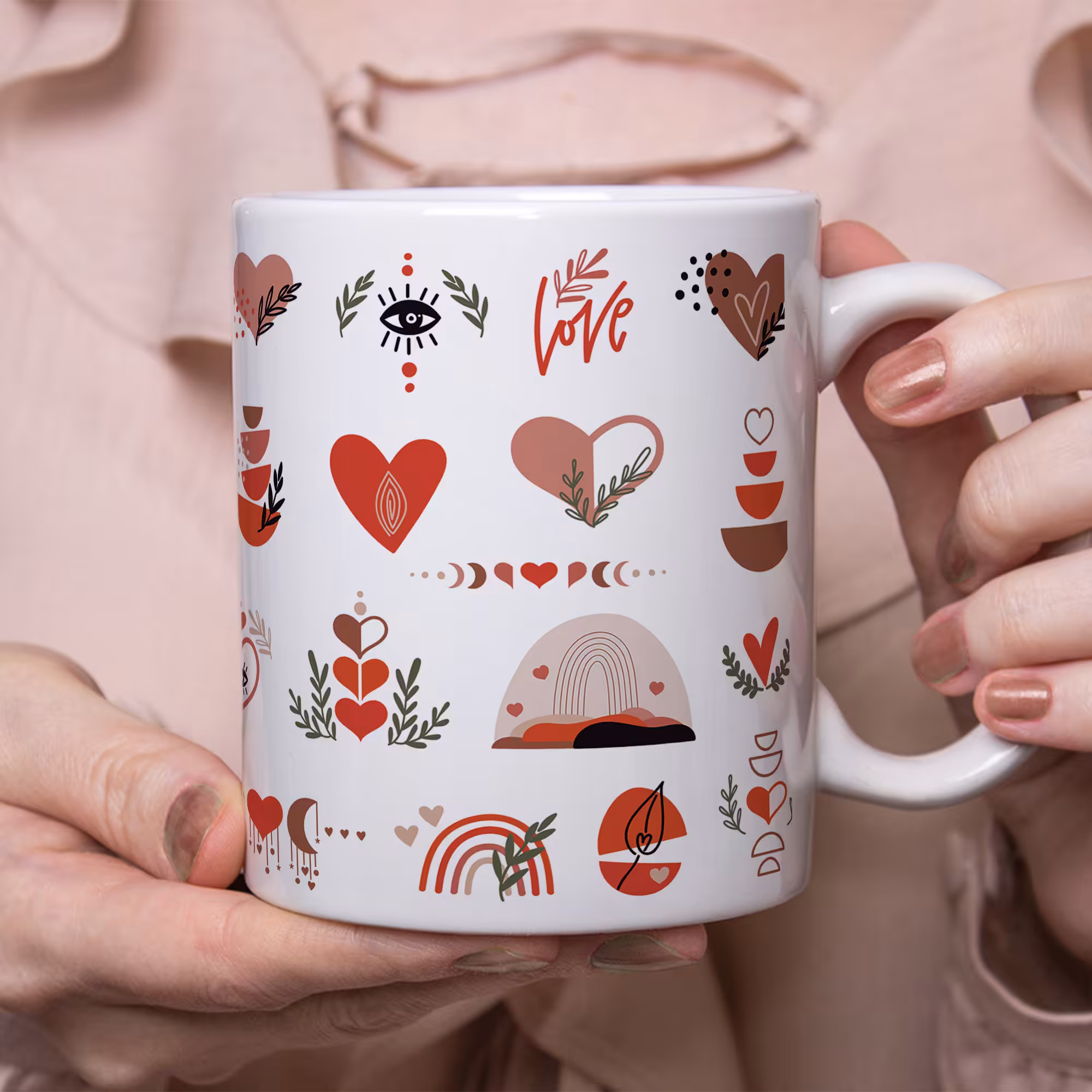 ماگ طرح لاو کد 107