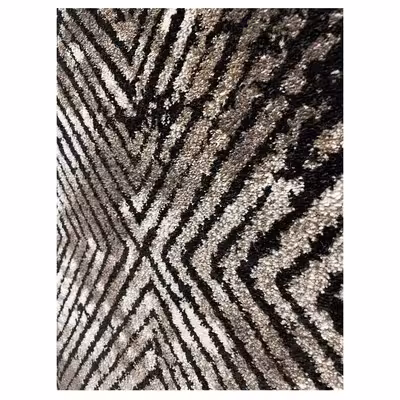 فرش ماشینی ساوین کد 4119 زمینه مشکی