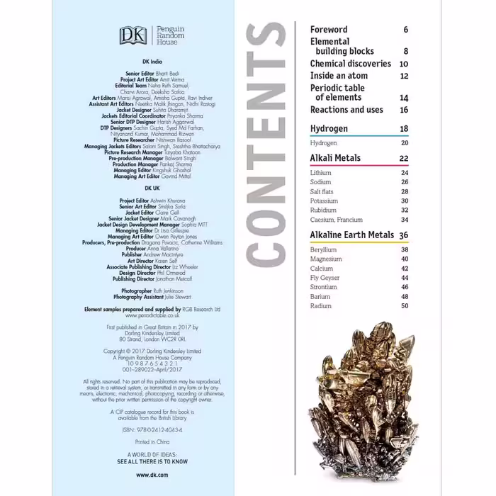 کتاب Periodic Table a Visual Encyclopedia اثر Amit Verma نشر Dorling Kindersley