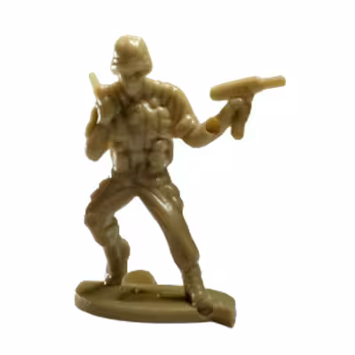 اسباب بازی جنگی مدل BRAVE SOLDIERS مجموعه 18 عددی