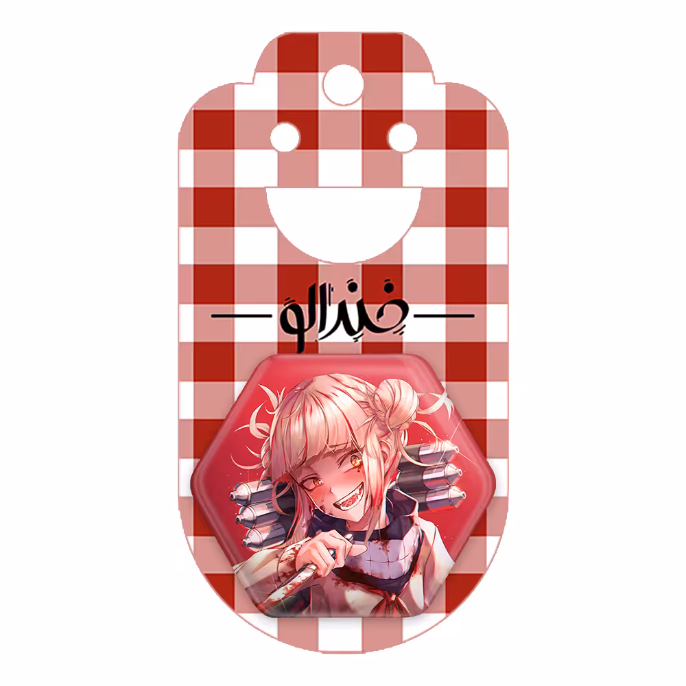 پیکسل خندالو طرح توگا همیکو انیمه آکادمی قهرمان من مدل شش ضلعی کد 11557