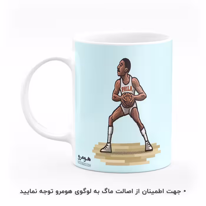 ماگ هومرو طرح بسکتبال NBA مدل MG5079