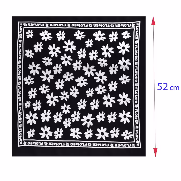 دستمال سر و گردن مدل باندانا کد 129