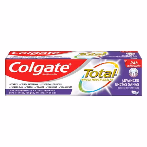 خمیردندان کلگیت سری Total مدل Advanced Encias Sans حجم 75 میلی لیتر