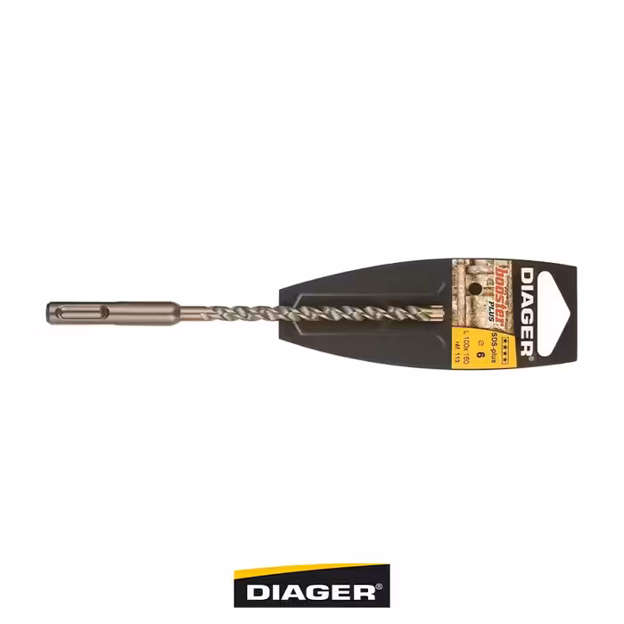 مته چهار شیار 7 میلی متر DIAGER