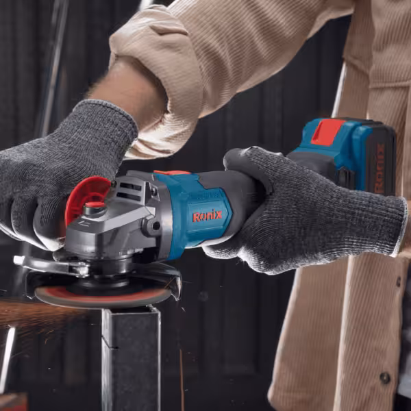 مینی فرز شارژی براشلس 115 میلی متری 20 ولت