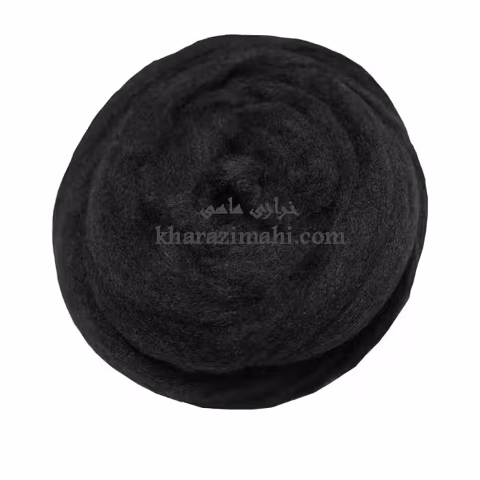 الیاف کچه 50 گرمی _ کد 5 مشکی