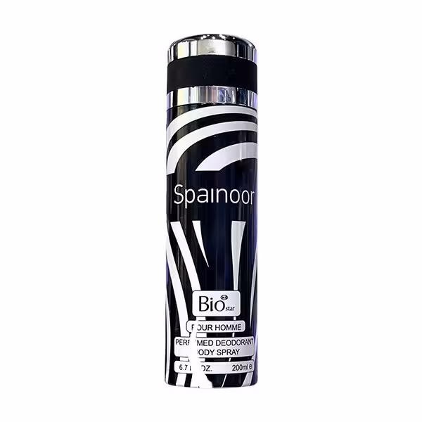 اسپری بدن مردانه SPAINOOR بیو استار