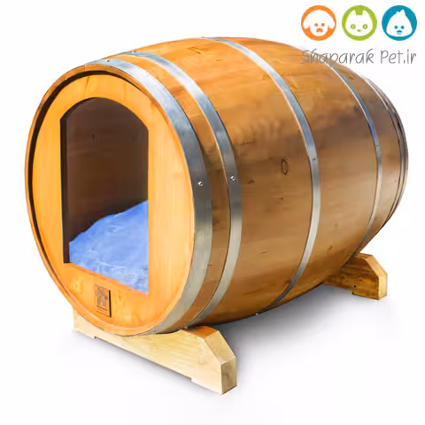 خانه چوبی سگ مدل اچ بی