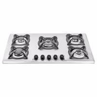 گاز صفحه ای مدل DG2204-5M استیل مانلی درسا
