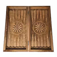 تخته نرد و شطرنج چوب گردو سنندج کد 223