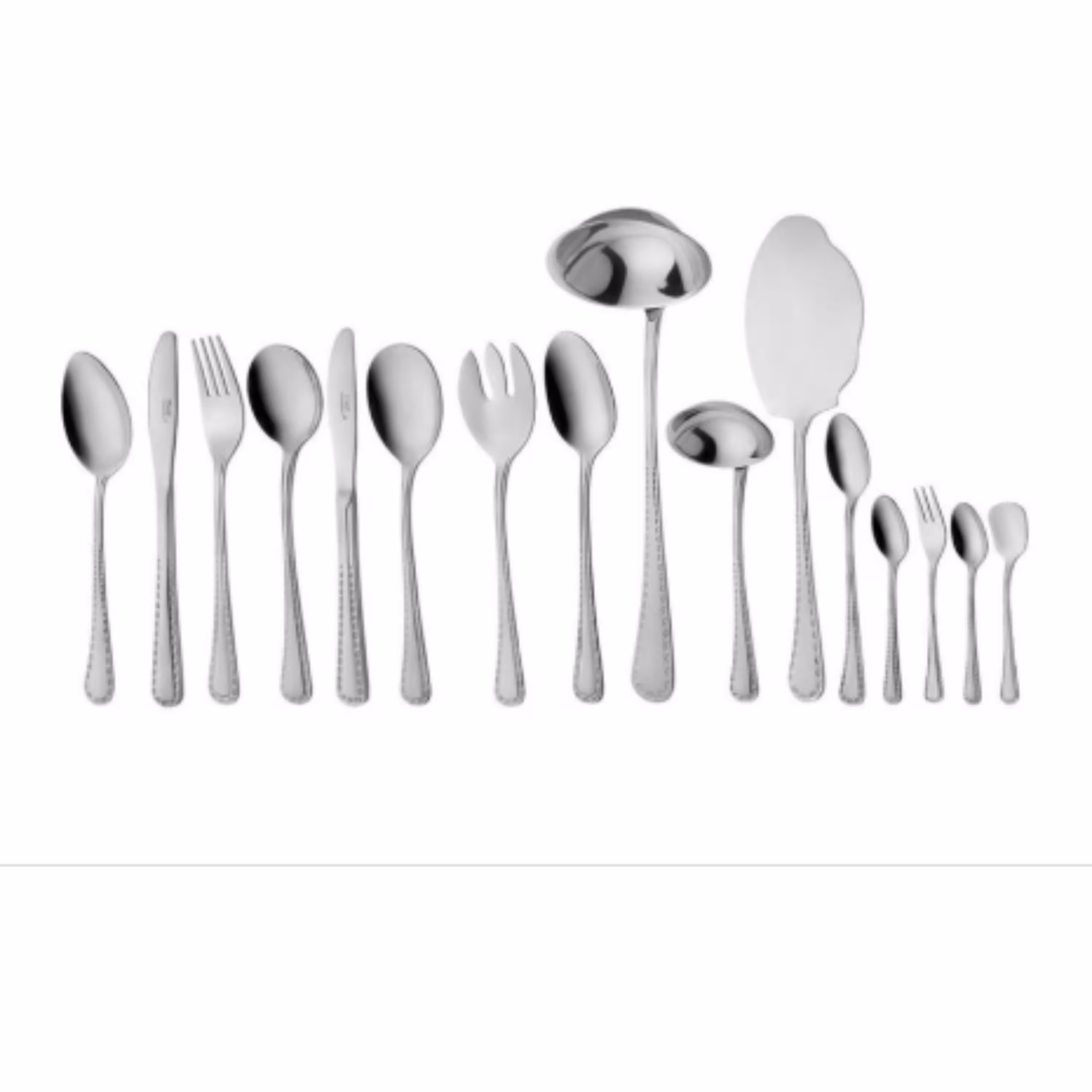 سرویس قاشق و چنگال 116 پارچه ناب استیل مدل Berlin(جعبه کادویی)