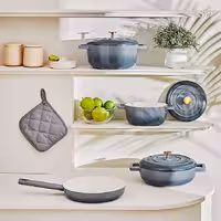 سرویس قابلمه 7 پارچه امسان Blue Royal