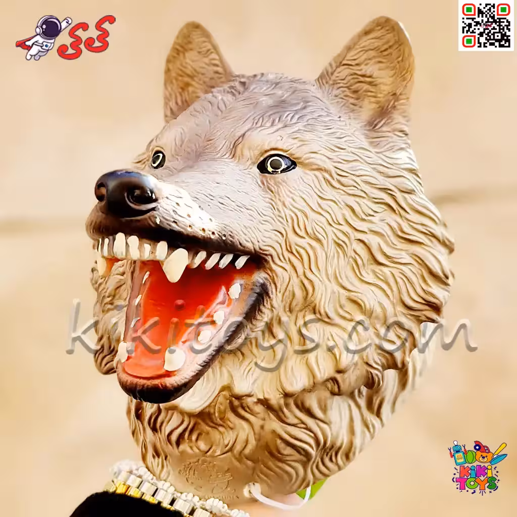 هند پاپت گرگ خاکستری - فیگور حیوانات New Canna مدل X318