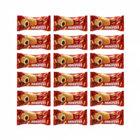 کیک وانیلی با مغز کرم کاکائو هانیپرز 36 گرمی بسته 24 عددی