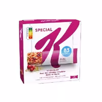 نوار غلات با تکه های میوه اسپشیال کی Special K