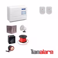 پکیج دزدگیر اماکن باسیم وزنی مدل فایروال سیم کارتی و تلفنی F10N2