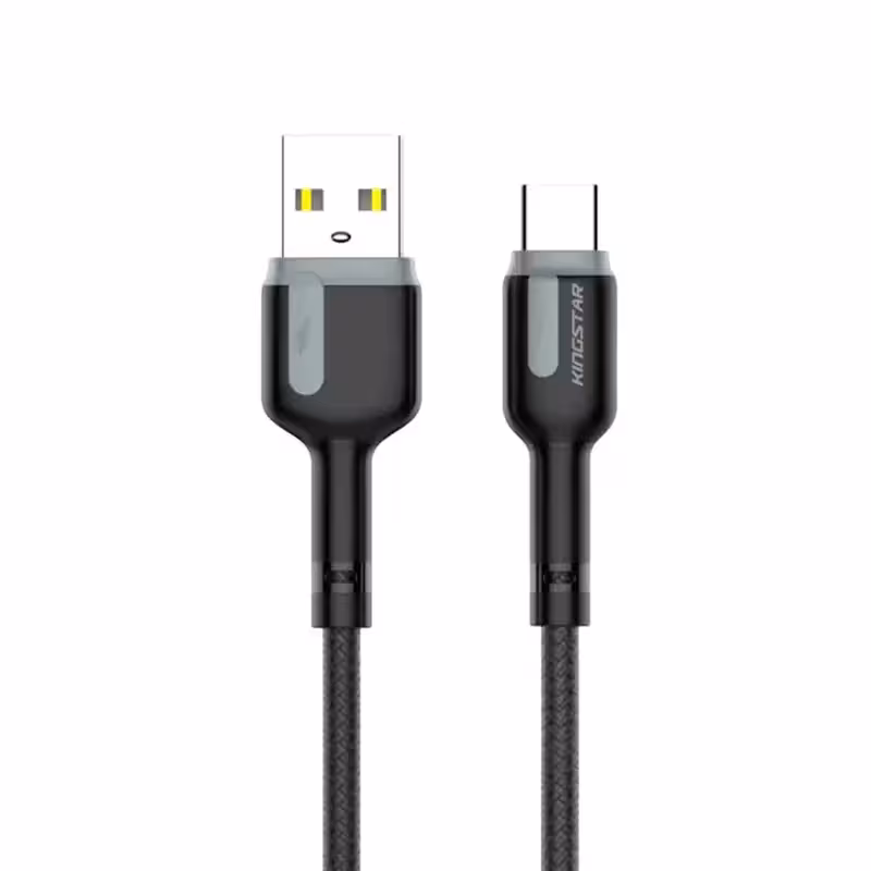 کابل تبدیل 1 متری USB به USB-C کینگ استار مدل K42C ا KingStar