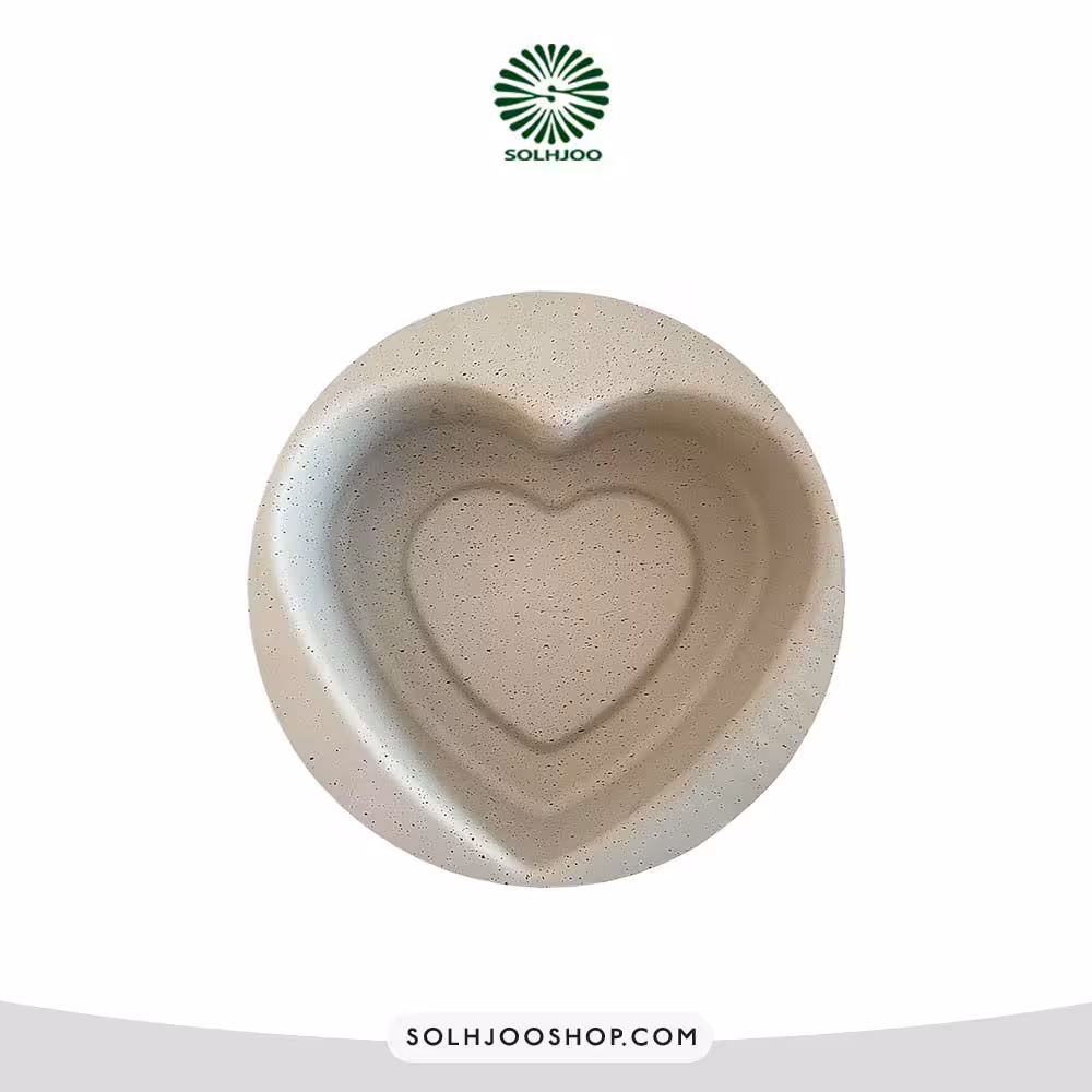 قالب گرانیتی قلب کف برجسته 24 سانتی