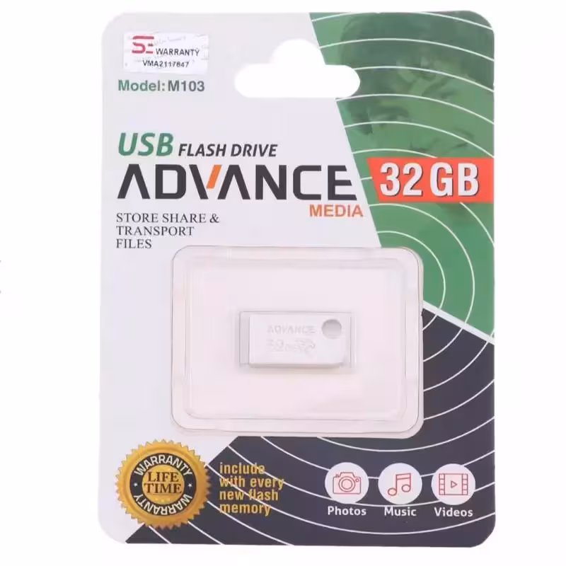 فلش مموری ادونس مدل M103 ظرفیت 32 گیگابایت