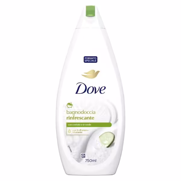 شامپو بدن خیار داو Dove حاوی چای سبز حجم 750 میل