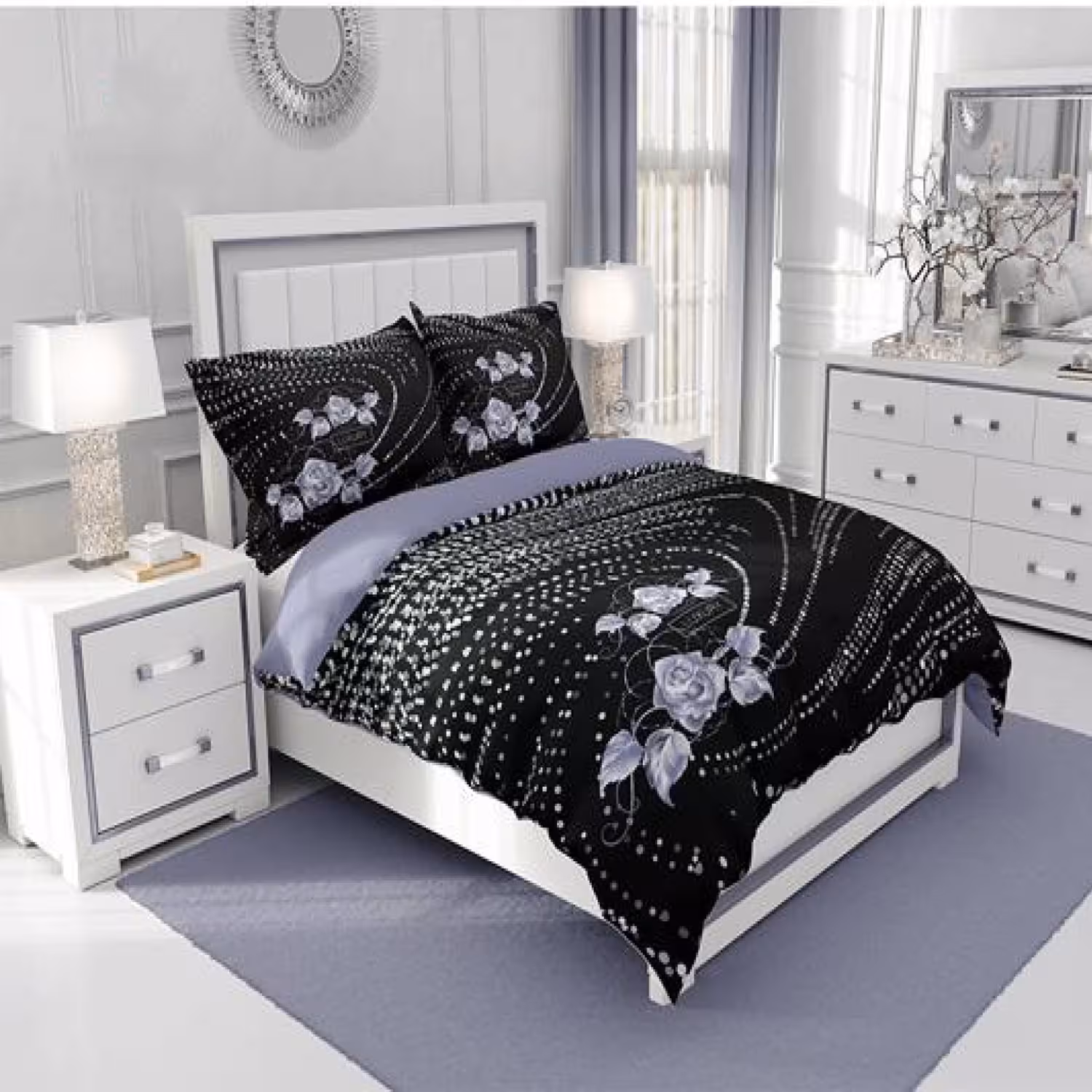 سرویس روتختی سه‌بعدی چیداری مدل 4104