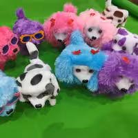 اسباب بازی سگ رباتیک باطری خور راه رونده با کیفیت خوب