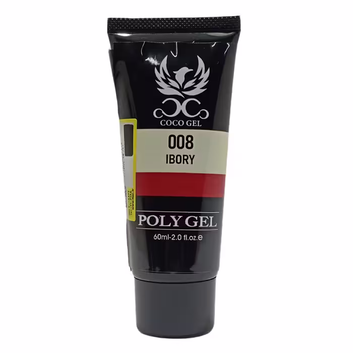 پلی ژل کاشت ناخن 60 گرمی کوکو COCO در کد 8 IROBY