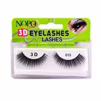 مژه مصنوعی نوپو شماره 013 مدل سه‌بعدی الیاف طبیعی (یک جفتی)
