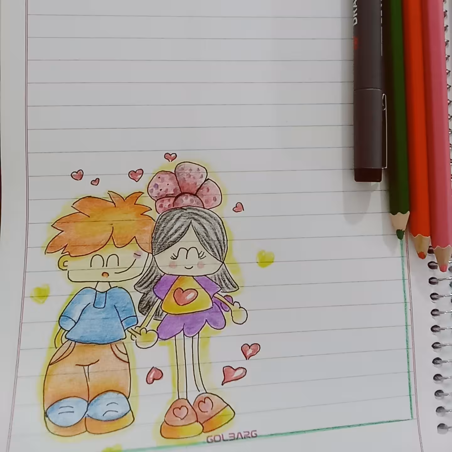 دفتر مشق طراحی شده