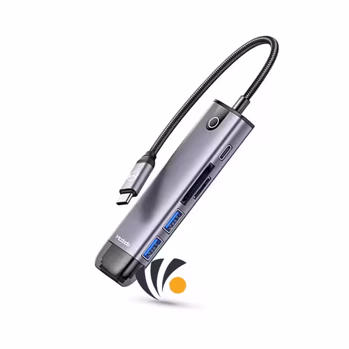 هاب 6 پورت USB-C مک دودو مدل HU-7740
