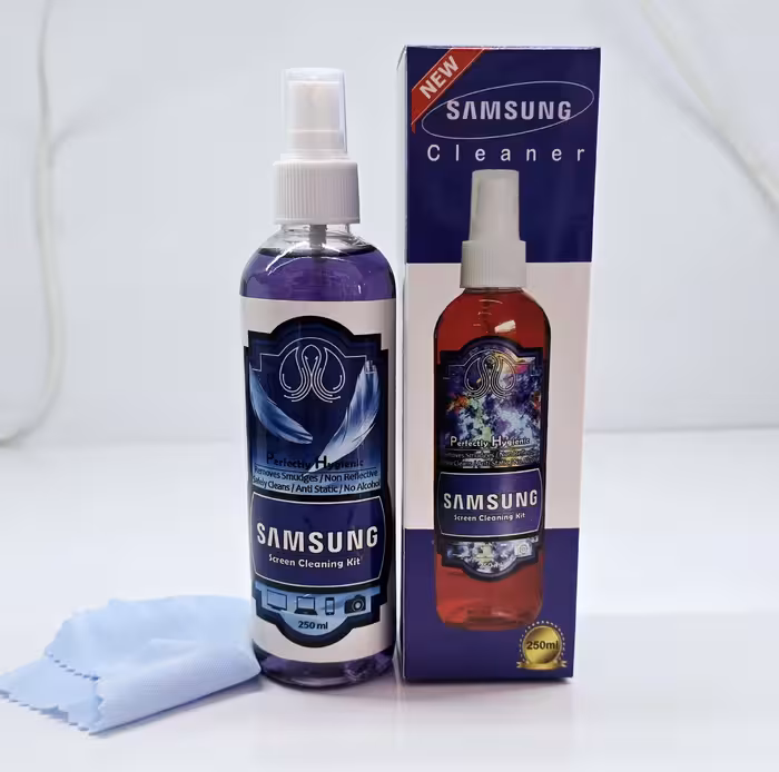 کلینر سامسونگ 250ml به همراه دستمال عینکی