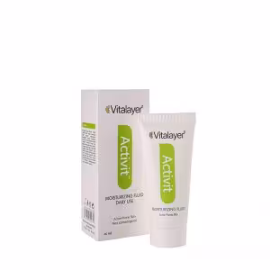 لوسیون فلوئید مرطوب کننده پوست چرب ویتالیر