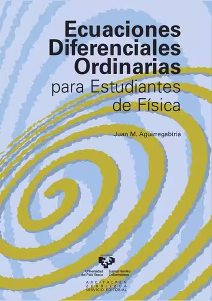 خرید و دانلود نسخه کامل کتاب Ecuaciones diferenciales ordinarias para estudiantes de Física