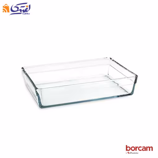 تابه بورجام پیرکس پاشاباغچه مستطیل کوچک مدل 59324